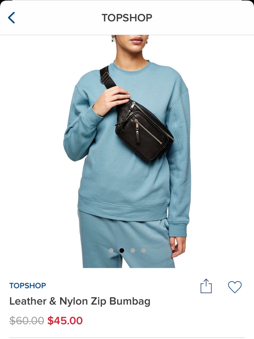 Top shop bumbag